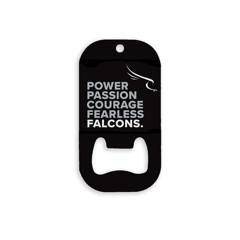 Falcons Fearless Bottle Opener