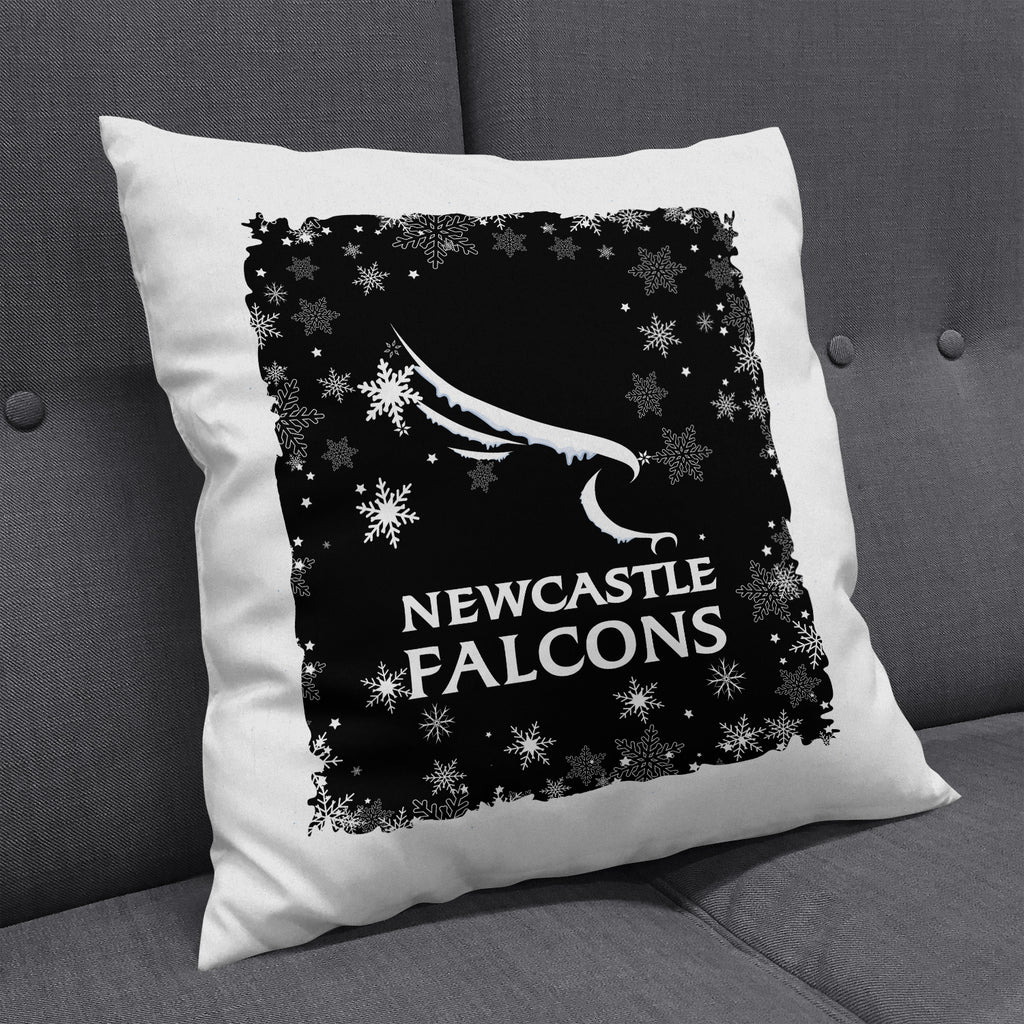 Falcons Xmas Cushion