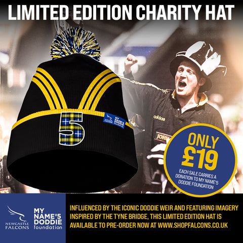Limited Edition Doddie Weir/ Newcastle Falcons Hat- Pre Order