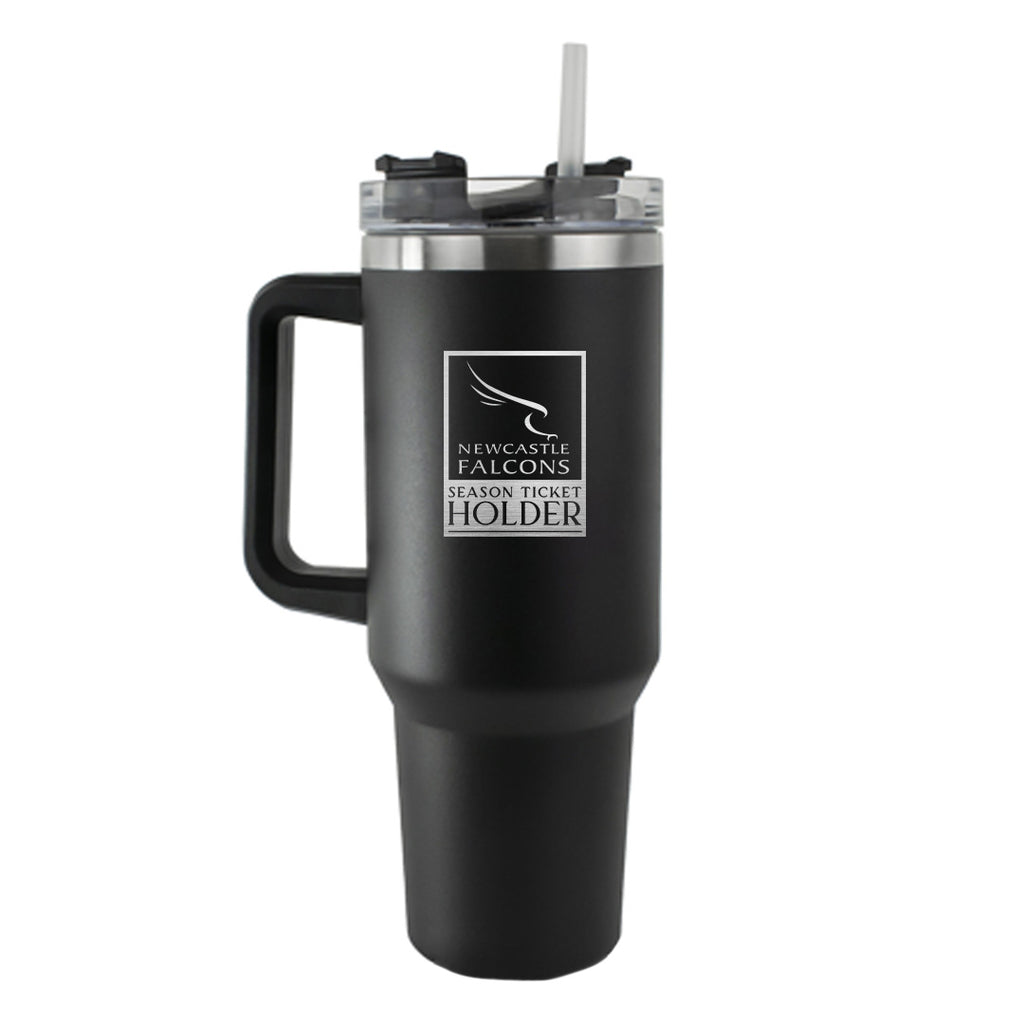 Falcons Season 40oz Tumbler - Black