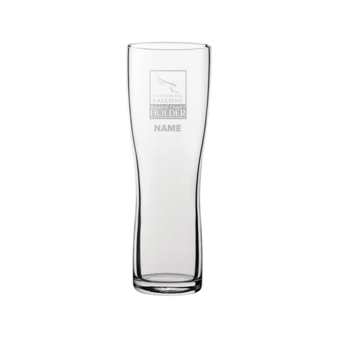 Falcons Season Ticket Pilsner Pint Glass