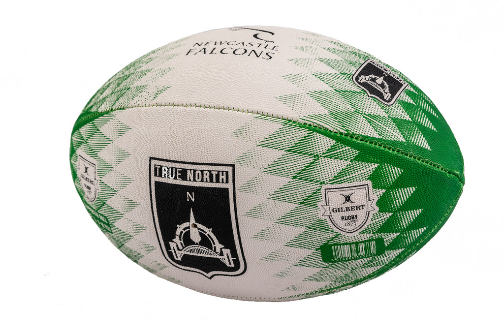 Newcastle Falcons supporters ball- Size 5- Green