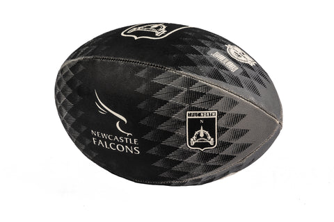 Newcastle Falcons supporters ball- Size 5- black