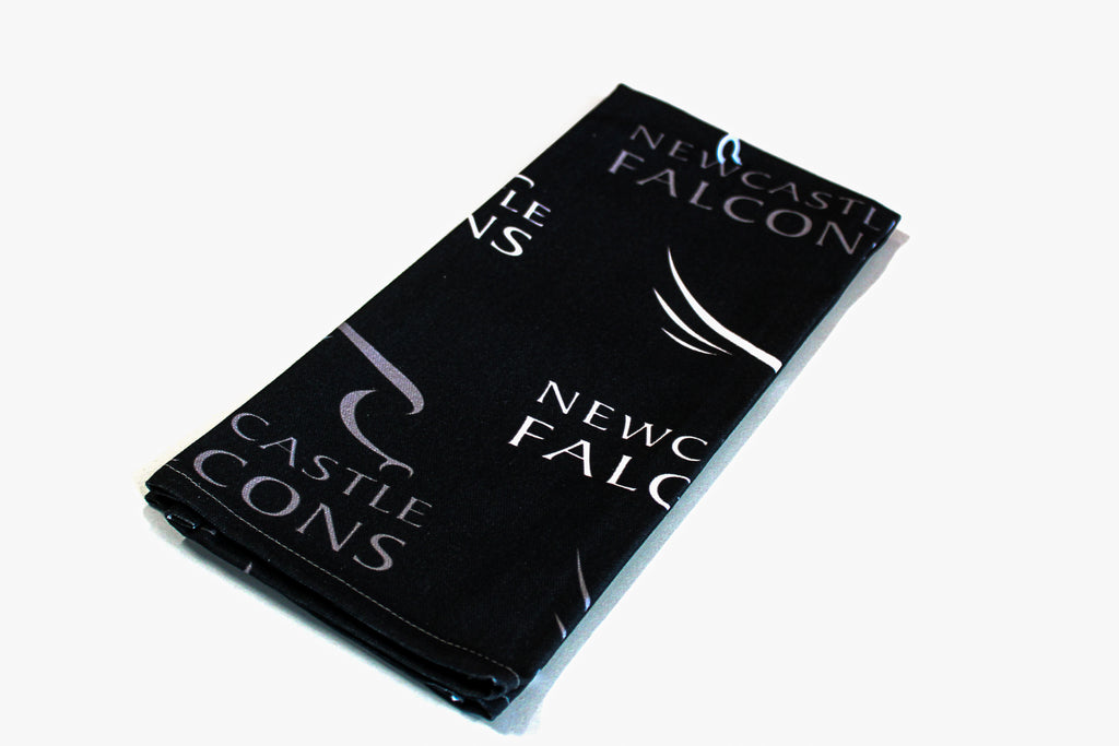 Newcastle Falcons Tea Towel