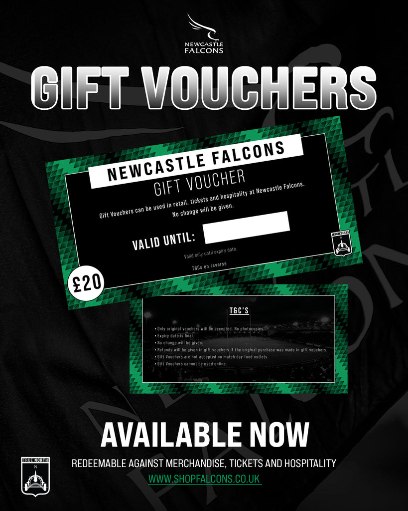 Newcastle Falcons Gift Voucher